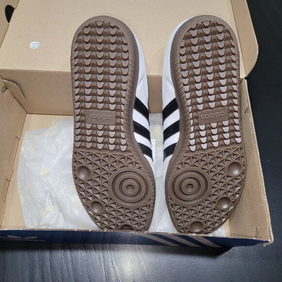 Adidas Samba OG Originals White/Black Big Kids 6.5/Women's 7.5/8 - Picture 6 of 16